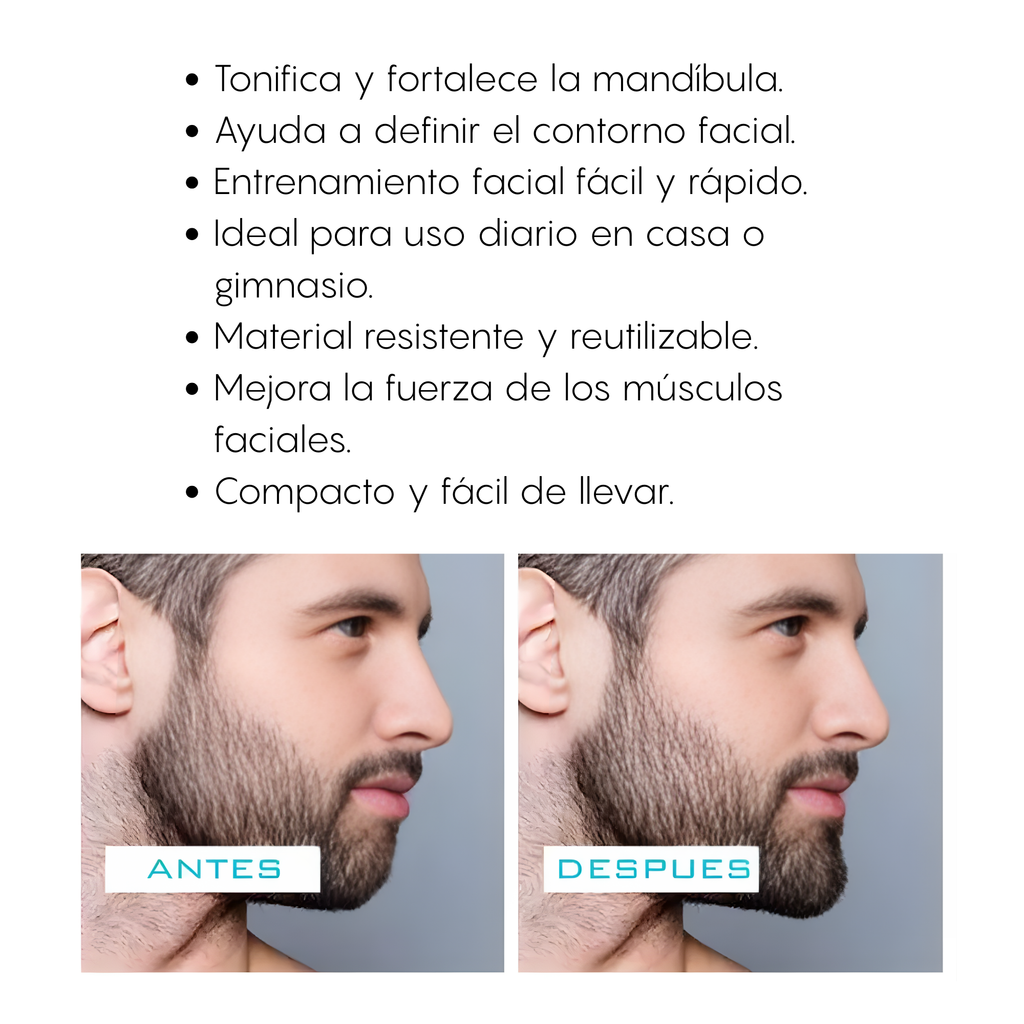 Ejercitador de Mandibula 6 pcs