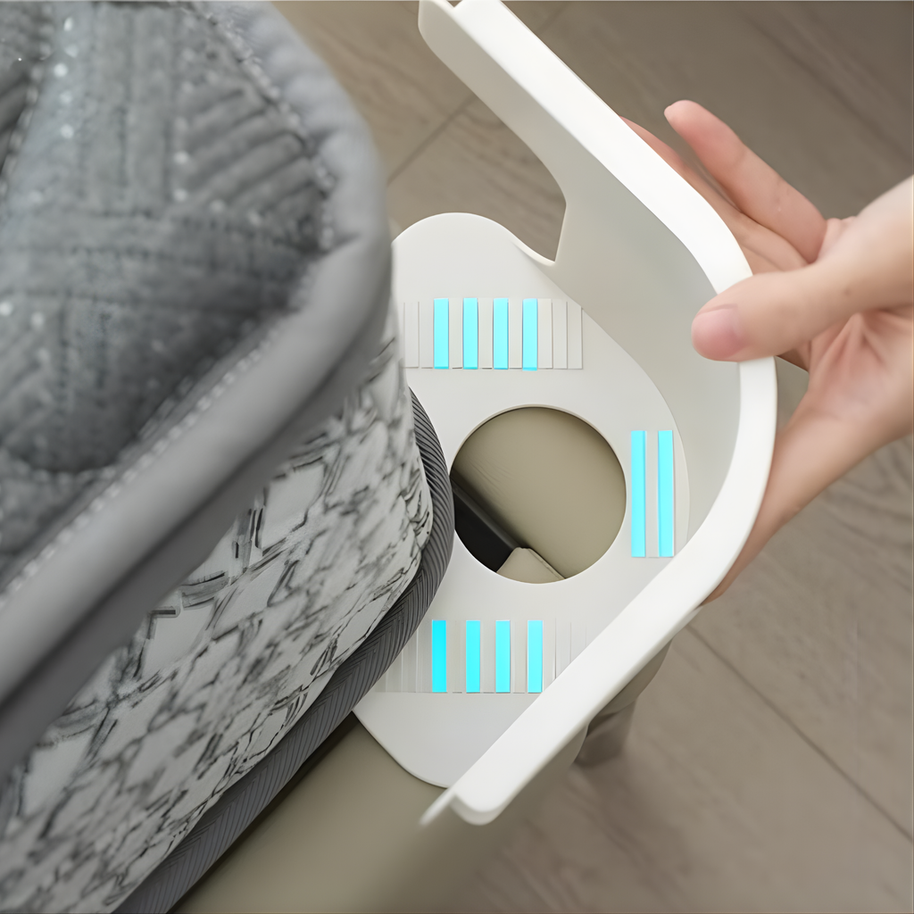 Kit 4 pcs Sujetador De Cama Sostenedor