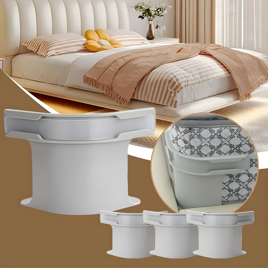 Kit 4 pcs Sujetador De Cama Sostenedor