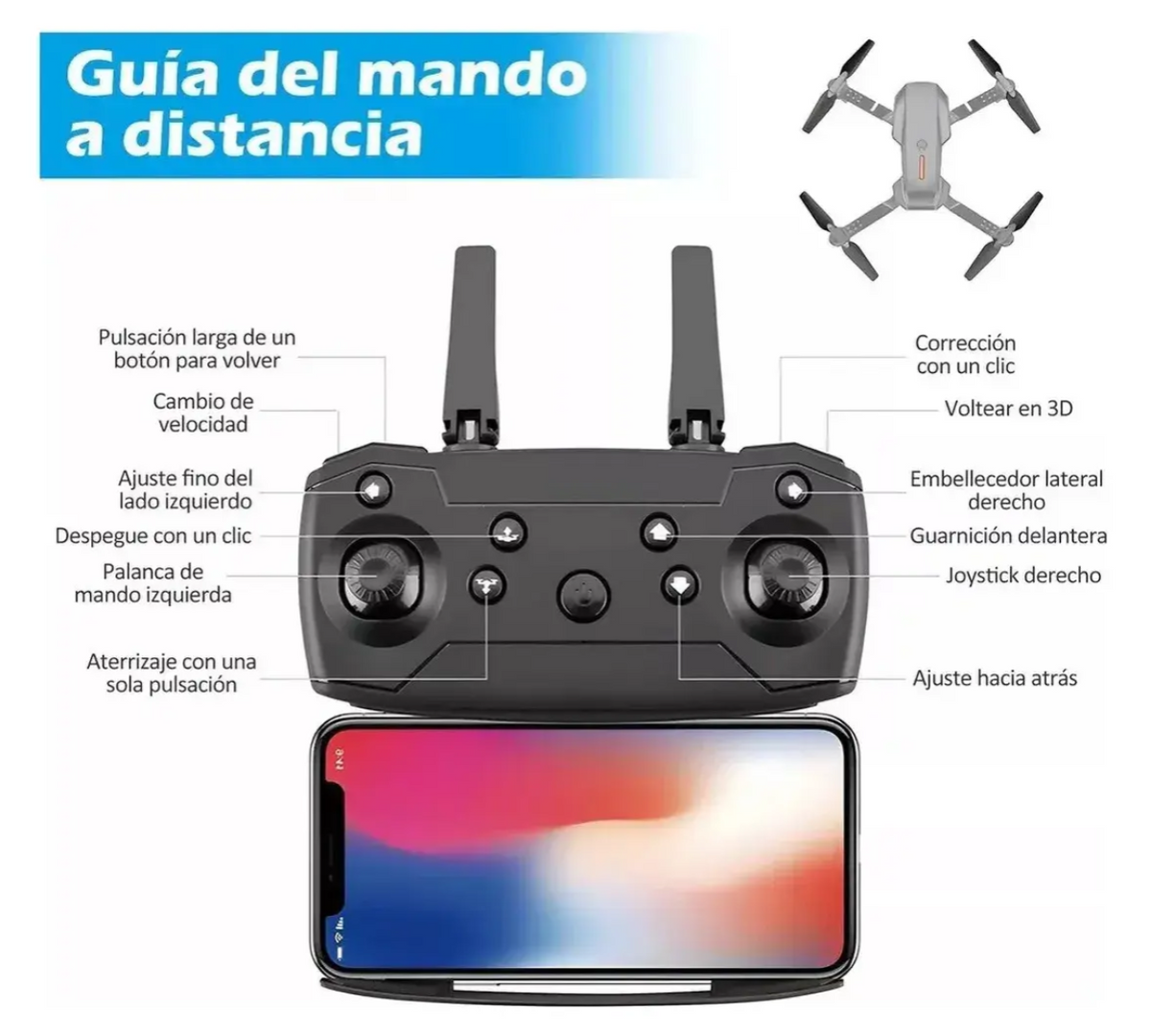 Dron Camara 4K Ultra Pro Max Drone