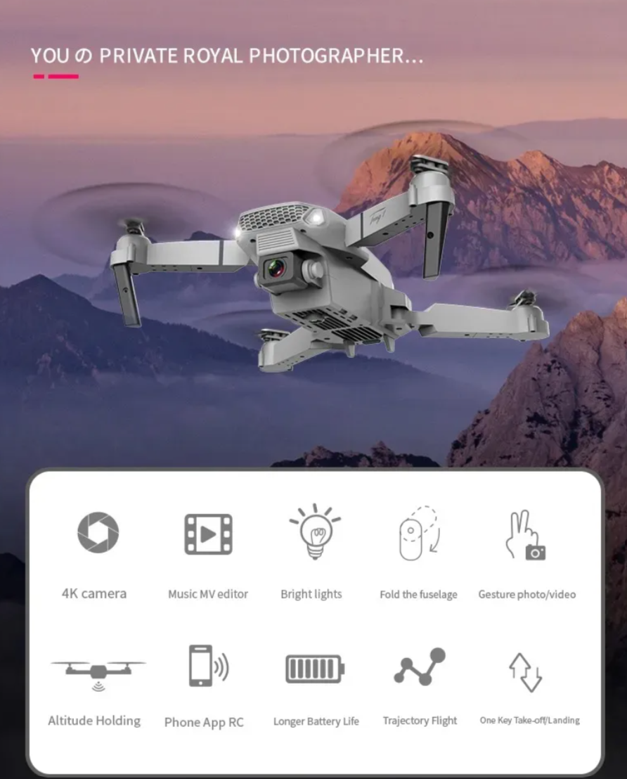 Dron Camara 4K Ultra Pro Max Drone